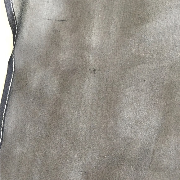 EUC Echo multi paneled oblong silk scarf w/fringes - Picture 8 of 8